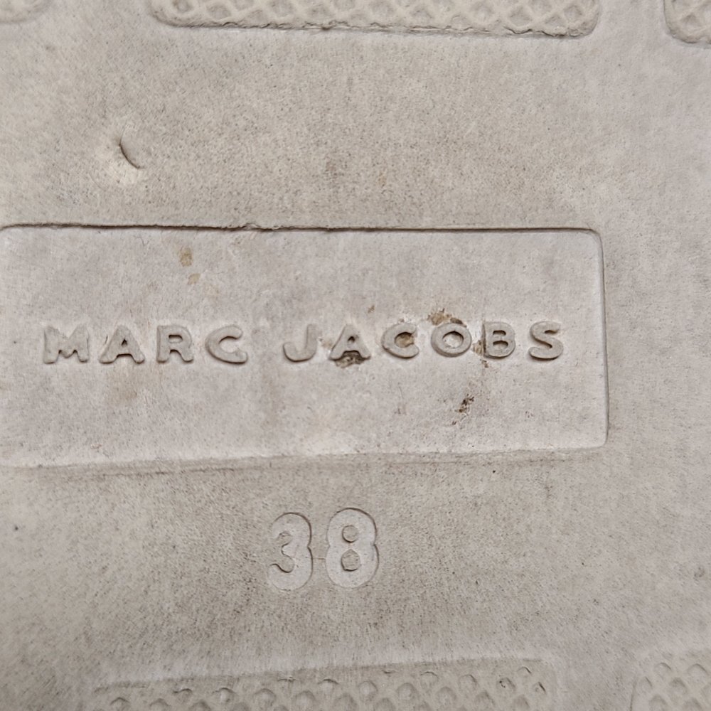 Marc Jacob's Lex Suede chunky platform sport slide size 38 - Picture 10 of 10